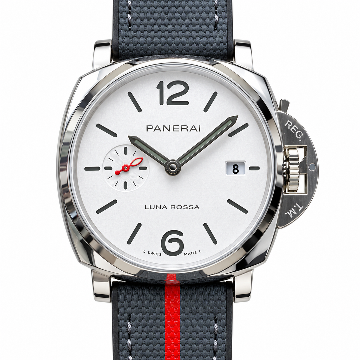 Panerai Luminor Marina Automatic 44mm Men's Steel Watch Blue Dial