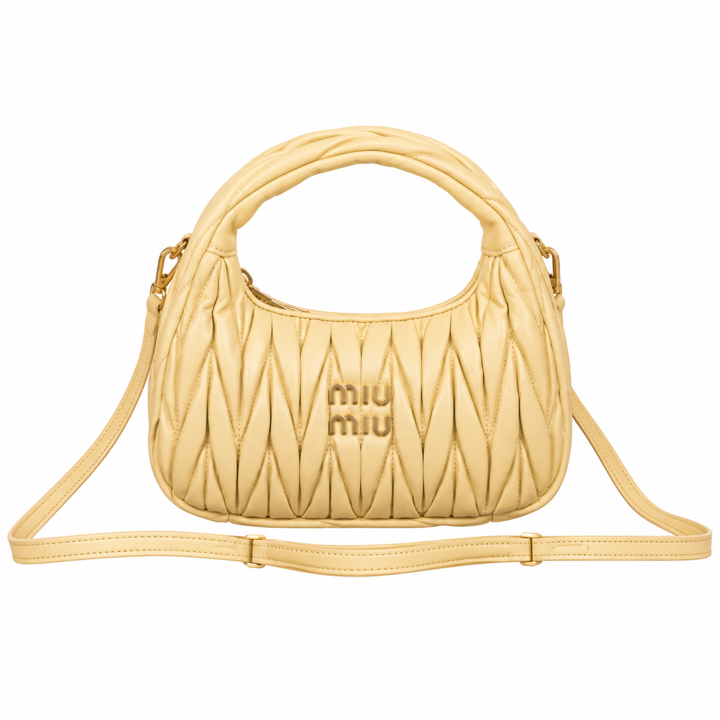 Miu Miu Leather Shoulder Bag 20×23×6 cm