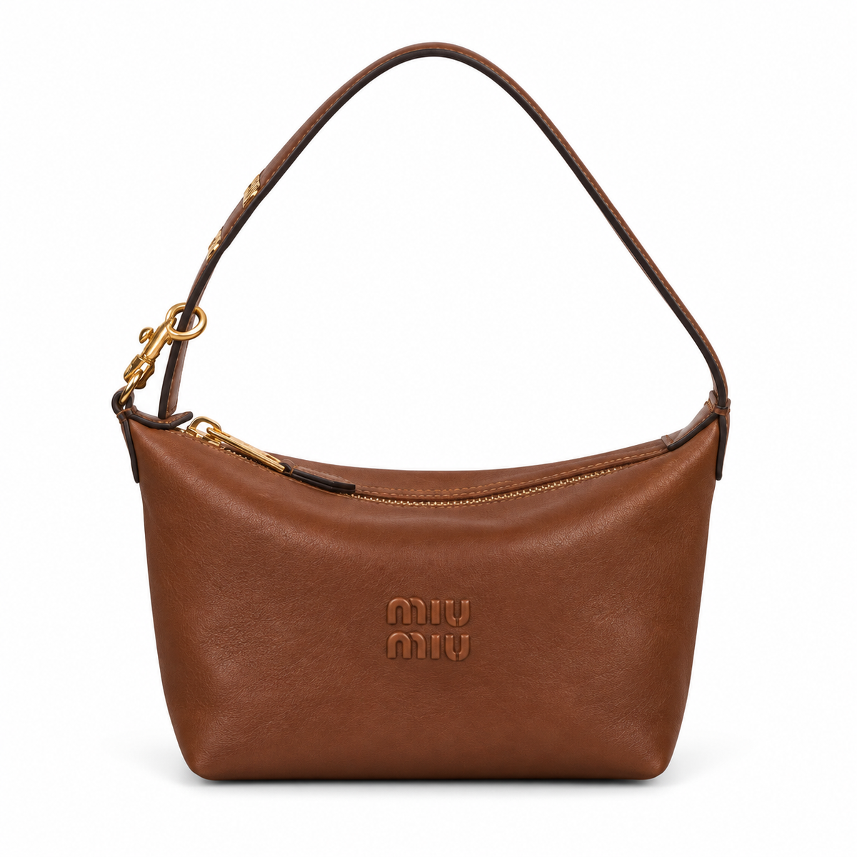 Miu Miu Leather Shoulder Bag 18.5cm
