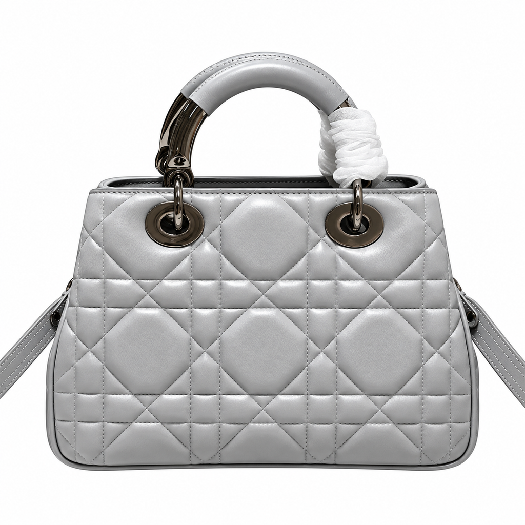 Dior Cannage Quilted Work Tote Bag 24cm