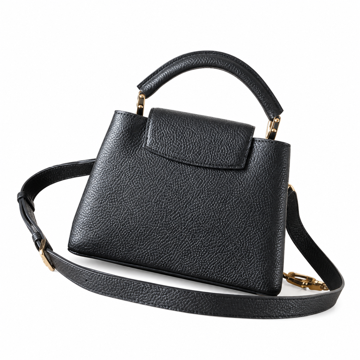 Louis Vuitton Black Top Handle Bag