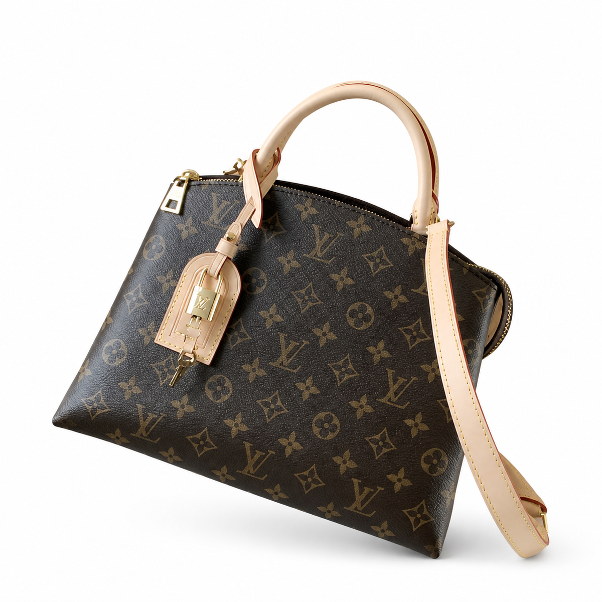 Louis Vuitton Monogram Tote Bag with Shoulder Strap