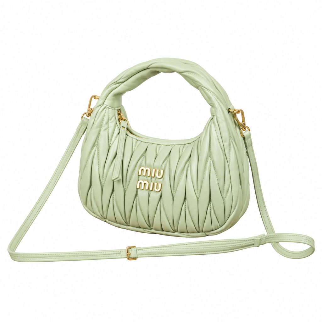 Miu Miu Convertible Leather Bag