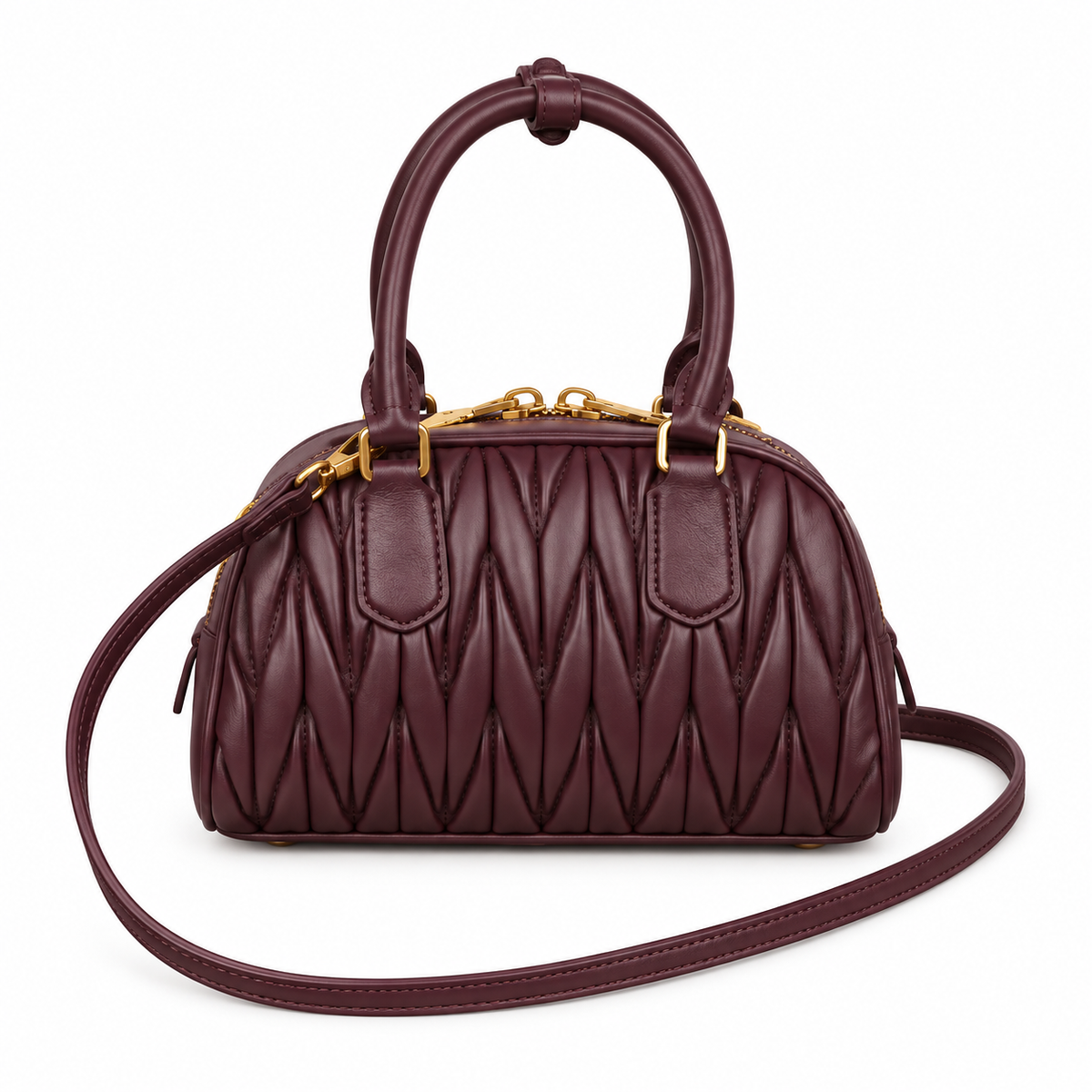 Miu Miu Logo Top Handle Bag 22 cm