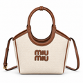 Miu Miu Convertible Leather Bag 22 cm