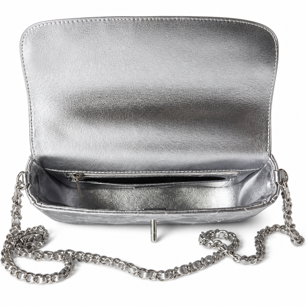 Chanel Classic Quilted Wallet on Chain WOC | CC Turn-Lock Chain Strap — 18cm
