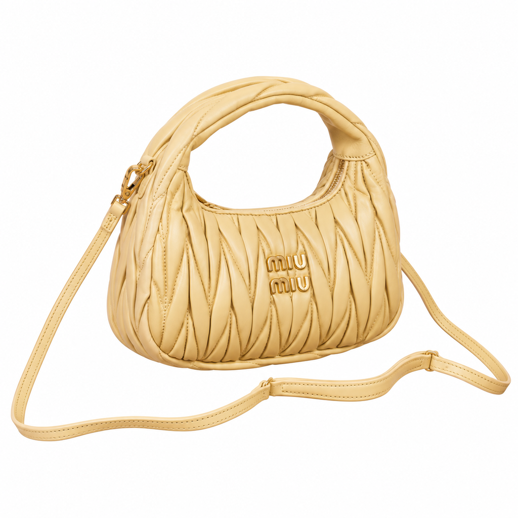Miu Miu Leather Shoulder Bag 20×23×6 cm