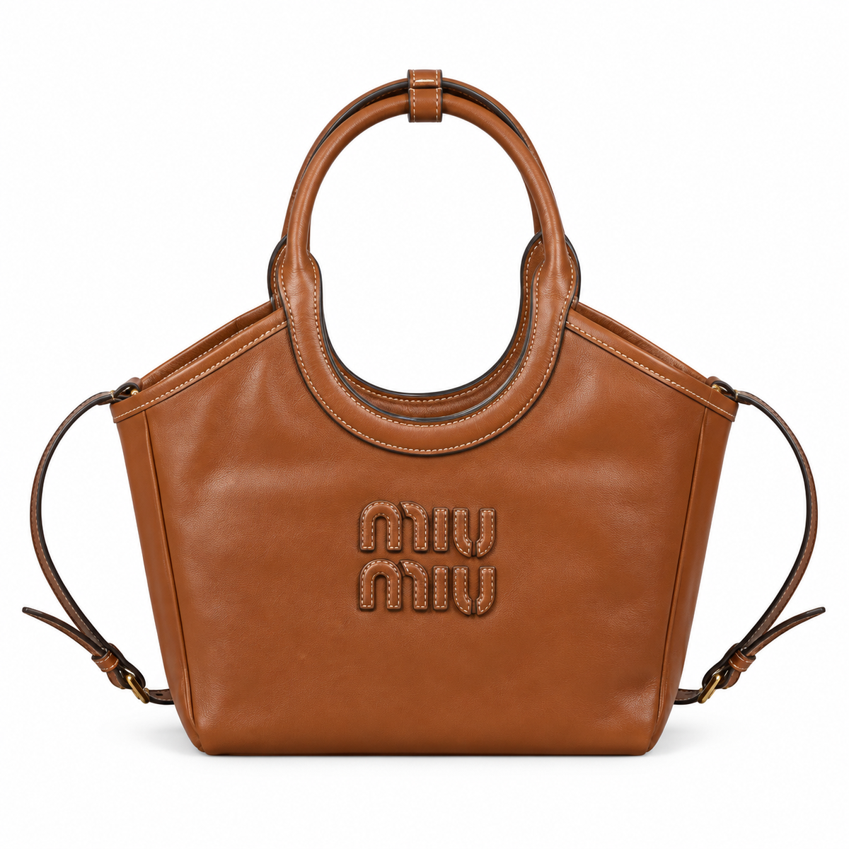 Miu Miu Convertible Leather Bag