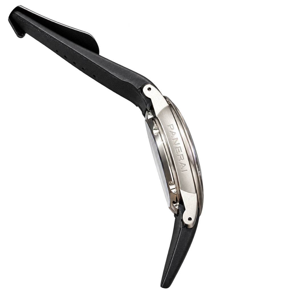 Blancpain Aqua Lung Blue Black Dial Jump Date Rubber Strap Sport Watch