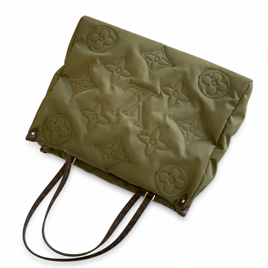 Louis Vuitton Olive Monogram Tote